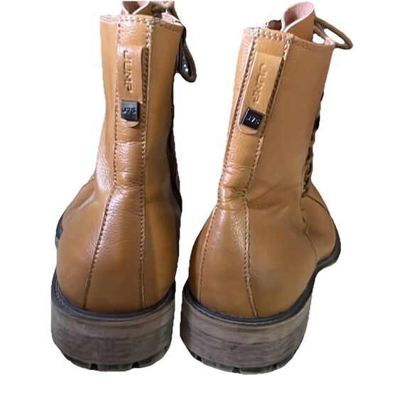 Vintage J75 Jump Cylinder Men\'s Leather Lace Up Motorcycle Boots Size 8 main image 8